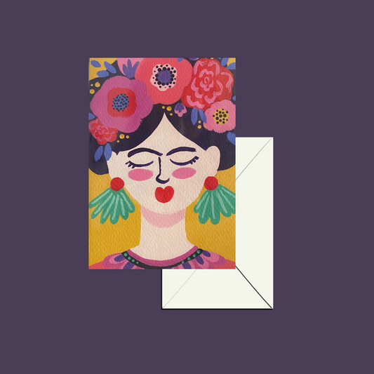 Carte pliée - Frida