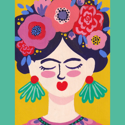 Tirage d'Art - Portrait de Frida