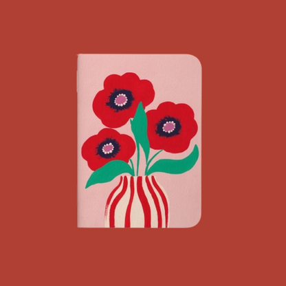 Carnet de poche - Coquelicots