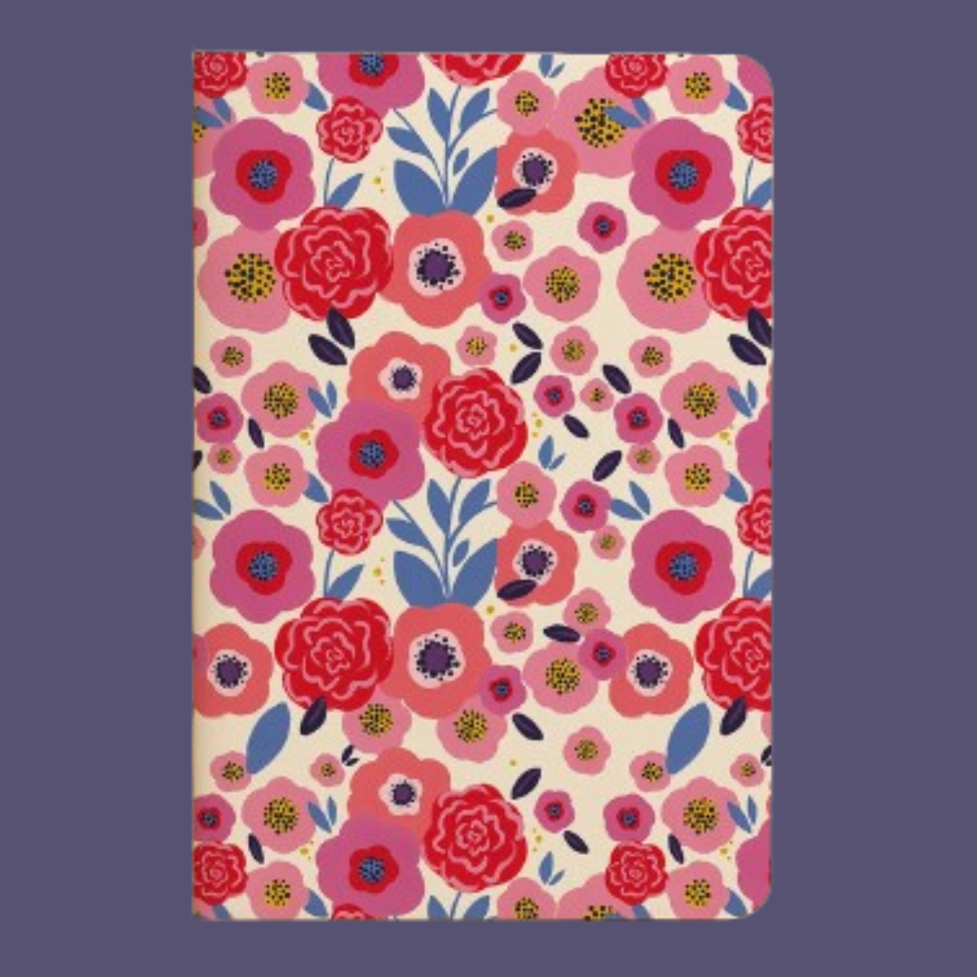 Carnet A5 - Festival de fleurs