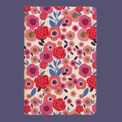 Carnet A5 - Festival de fleurs