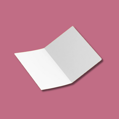 Carte pliée - Beauté du Printemps