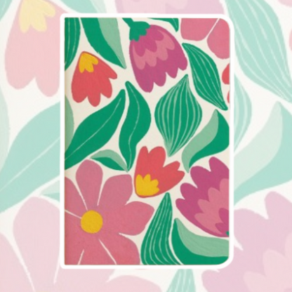 Carnet A5 - Jardin graphique