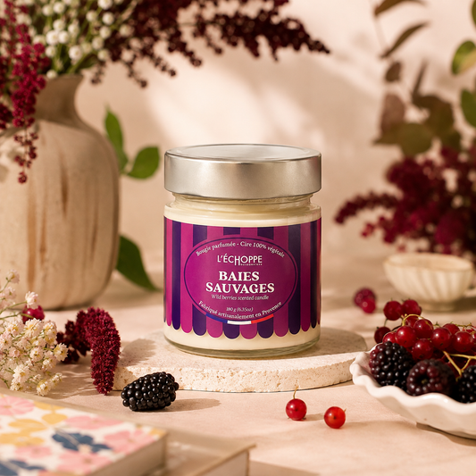Baies Sauvages - Bougie parfumée 180g