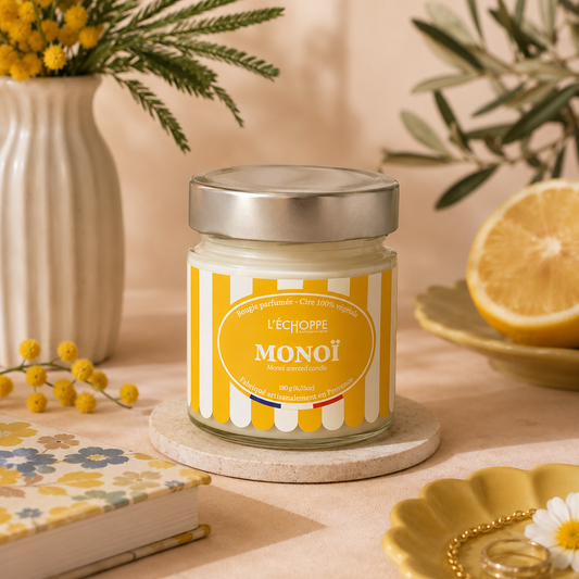 Monoï - Bougie parfumée 180g