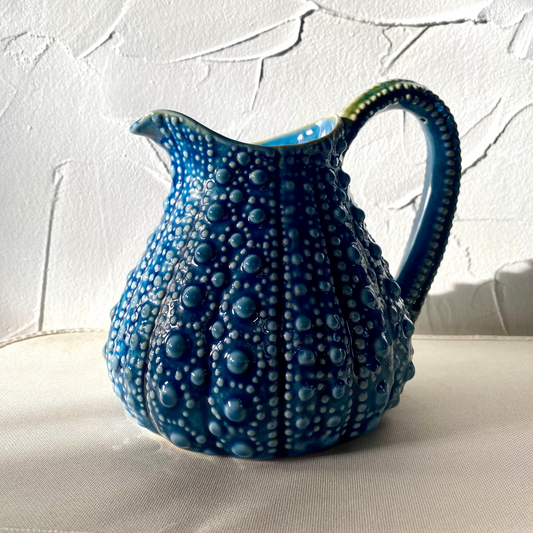 Pichet oursin bleu